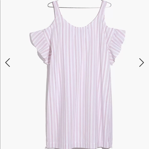 Madewell Cold Shoulder Dress NWOT - Picture 5 of 9